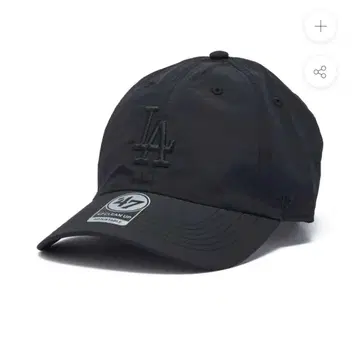 47 LA 로고 블랙 야구 모자