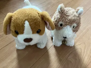 지브리 코로 & 플란다스 봉제 인형