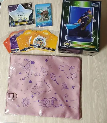 디즈니 해피 복권 라스트 원 피터 팬 피규어 토트백 세트