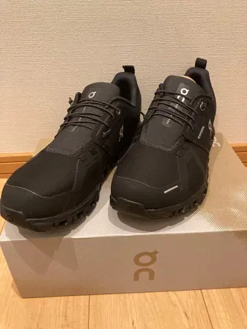 On Cloud Waterproof 블랙 스니커즈 27cm