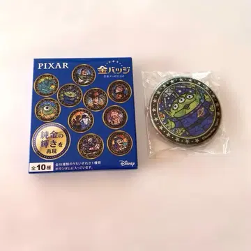 PIXAR 금 배지 1개 토이 스토리 (에이리언)