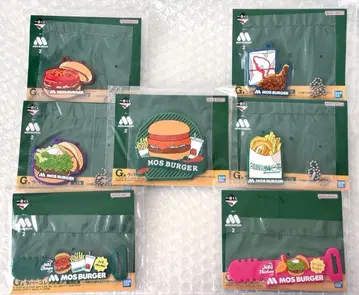 제일복권 모스버거 2 러버 컬렉션 컴플리트 세트 컴프