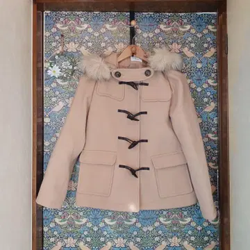 OLIVE des OLIVE 베이지 더플 코트