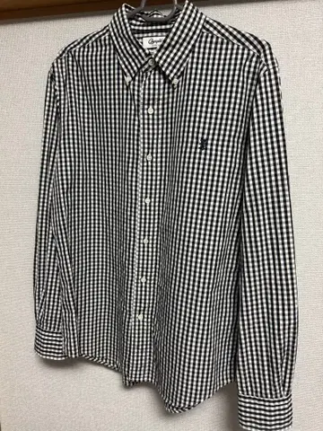 짐플렉스 깅엄 체크 셔츠 M