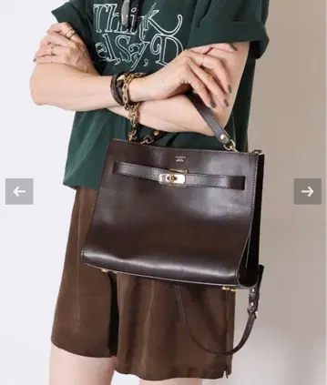 시타파란티카 가죽 백 브라운