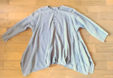 바바굴리 튜닉 차이나 버튼 요건 레일 그린 계열