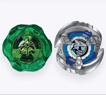 새상품 베이블레이드X 골렘락 샤크길 세트 엠퍼러마이트