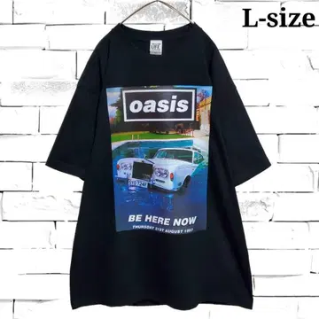 [ 새상품 ] OASIS BE HERE NOW T셔츠 블랙 2
