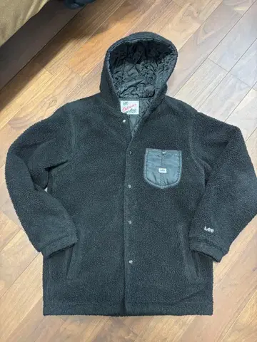 Lee 플리스 자켓 블랙 Lee M