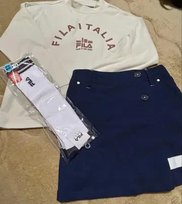 FILA 골프웨어 여성용 3종 세트 미사용 새상품!