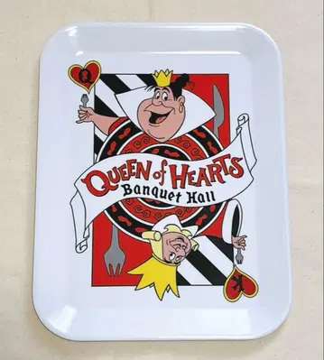 수베니어 트레이 퀸 오브 하트 뱅큇 홀 원더랜드 앨리스