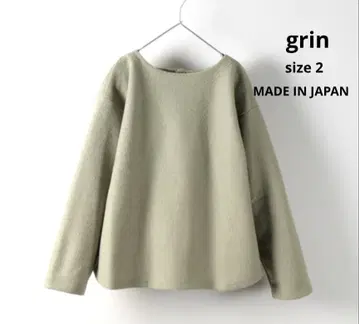 NATURAL LAUNDRY 울 보트넥 풀오버