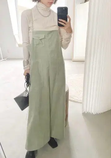 Ameri CORDUROY STITCH SALOPETTE