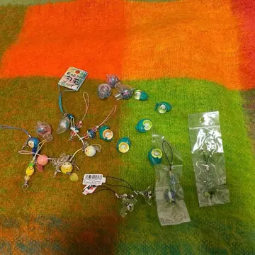 참 스트랩 세트 레트로 돌고래