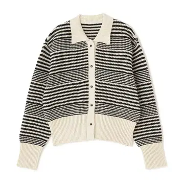 N. 에 내추럴 뷰티 니트 가디건 보더