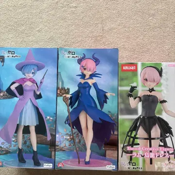 Re: 제로 SSS 피규어 렘 라무 3체 세트 라운드원 한정 컬러 미개봉