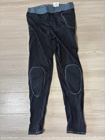 SAFETY RIBLE 무릎 패드 포함 레깅스 L 사이즈 블랙