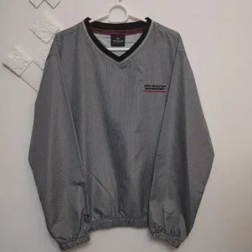 DUNLOP MOTORSPORT 체크 무늬 자켓 L 사이즈