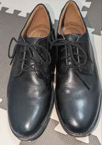 clarks 클락스 블랙 가죽 드레스 슈즈 비즈니스 슈즈 25cm