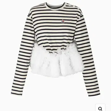 새상품 Bibiy FRANCINE TULLE TOP 블랙 블라우스