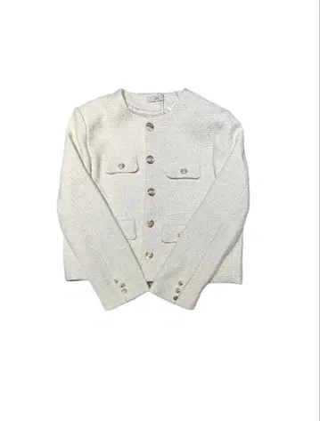 [ ALUDE SELECT ] gold no color 트위드 재킷