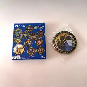 PIXAR 금 배지 (월리&이브)