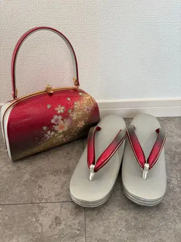 성인식용 일본 의류용 백과 통굽 조리 세트