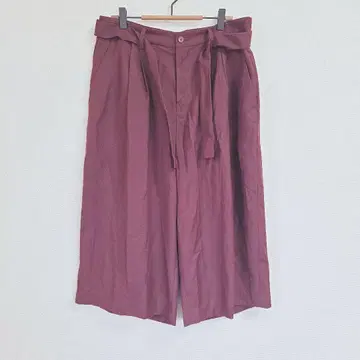 HARE 하레 와이드 팬츠 가우초 보르도 L 남성용 여성 겸용