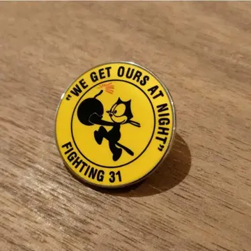 FELIX THE CAT FIGHTING31 밀리터리 핀 배지