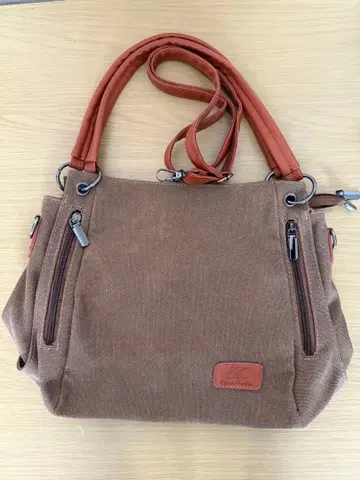 스웨이드 숄더백