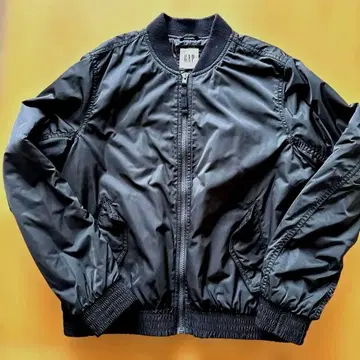 GAP 블랙 MA-1 자켓 S