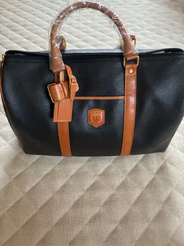 PRI MODA 보스턴 백 블랙/브라운