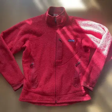 patagonia 플리스 자켓 레드