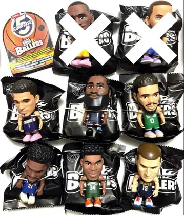 새상품 NBA BALLERS 피규어 6개 외장 필름 부착