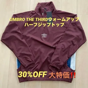 UMBRO 더 써드 웜업 하프 지퍼 탑