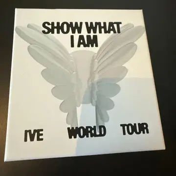 IVE 월드 투어 서울콘 MD 깃털 날개 스마트톡 트레이딩 카드 없음