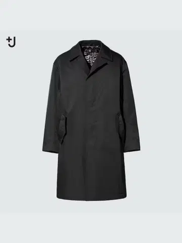 UNIQLO +J 패디드 오버사이즈 스텐카라 코트 S 사이즈