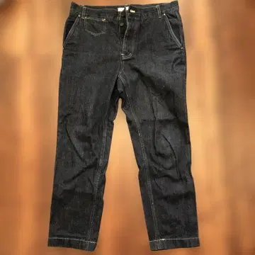 not BIRD 다크 블루 스트레이트 데님