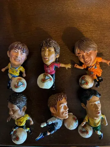 축구 피규어 6개 에포크사