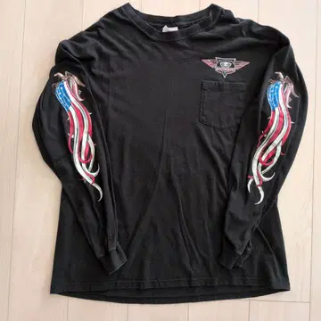 BIKETOBERFEST 블랙 긴팔 티셔츠