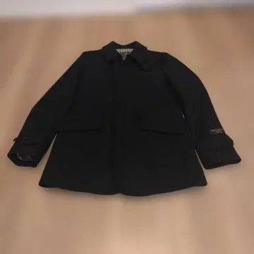 네이비 울 체스터 코트