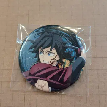 귀멸의 칼날 무한성편 극장 상품 글리터 캔뱃지 토미오카 기유