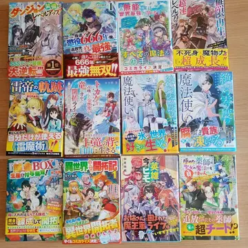 라이트 노벨 모험계 묶음 판매 세트 B