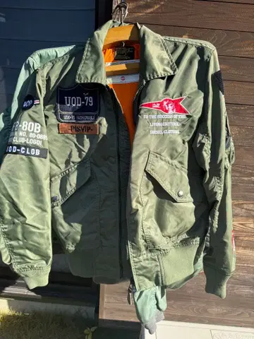 UDD-79 밀리터리 자켓 M 사이즈 올리브 그린