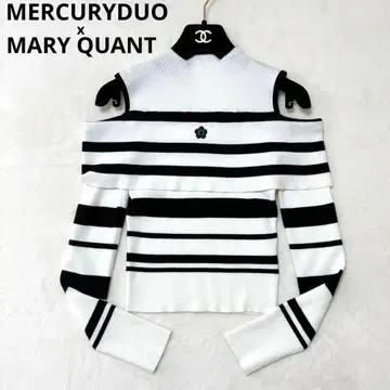 MERCURYDUO 마리콴트 오프숄더 니트