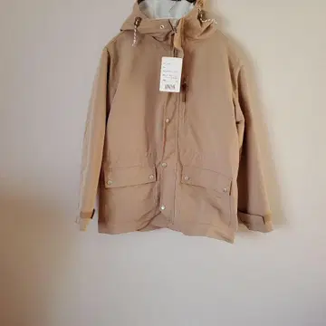 [ 앞으로 대활약 ] 여성용 라이트 베이지 x 아이보리 아우터 L 사이즈