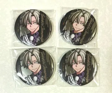 도겐안귀 메탈릭 캔뱃지 모모미야 츠바키리 4점