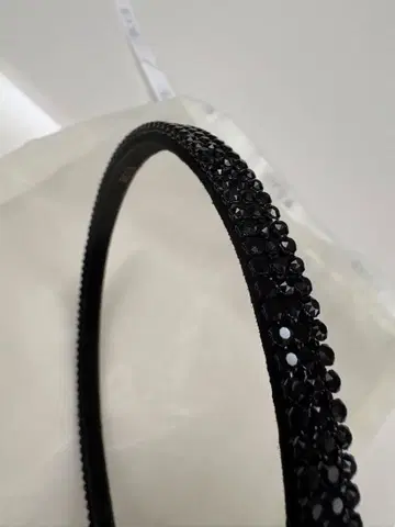 acca 오드리 머리띠 블랙