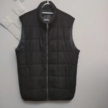 블랙 다운 베스트 퀼팅 디자인 (LL)