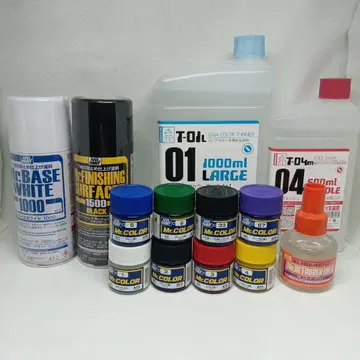 Mr. 컬러 희석액 툴 워시 서페이서 리타더 묶음 판매